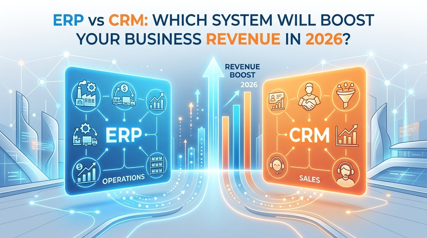 ERP vs CRM: Which System Will Boost Your Business Revenue in 2026?